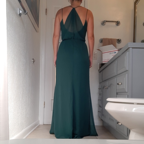 After Six, Size 4, Green Dress - Picture 2 of 3